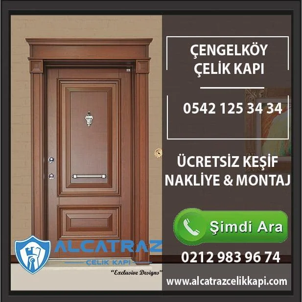 Çengelköy Çelik Kapı Modelleri Çelik Kapı Fiyatları Alcatraz Çelik Kapı