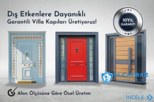 villa kapı fiyatları,Villa Kapısı Modelleri Villa Giriş Kapısı Kompozit Çelik Kapı Alcatraz Villa Kapısı Haustüren SteelDoors -