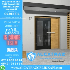 darıca villa giriş kapıları villa kapısı modelleri indirimli villa kapı fiyatları kompozit villa kapısı