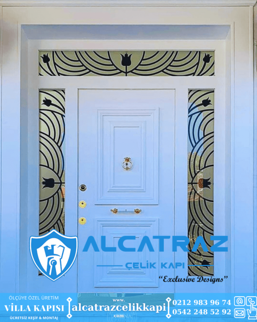 Villa Kapısı Modelleri Villa Giriş Kapısı Kompozit Çelik Kapı Alcatraz Villa Kapısı Haustüren SteelDoors (9)