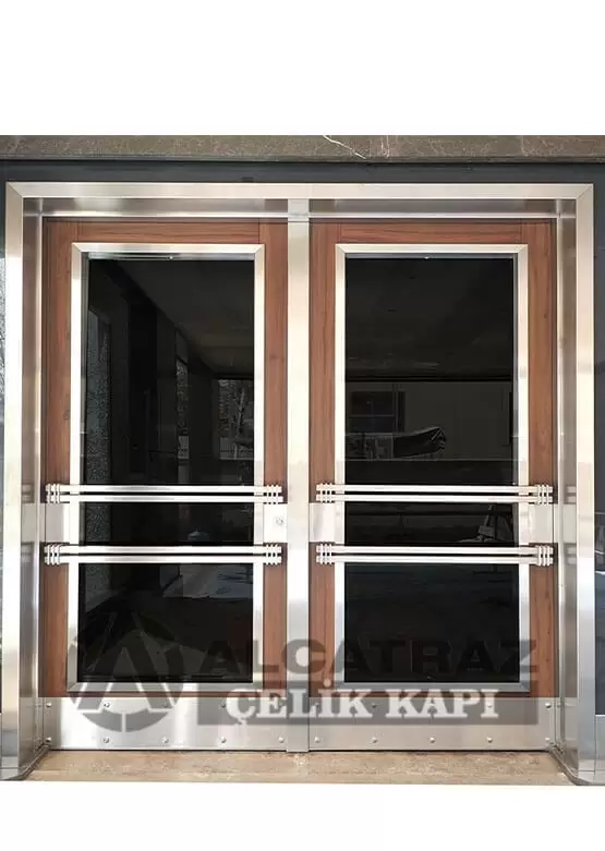 Kompozit Kaplama Apartman Bina Giriş Kapısı ABK-070